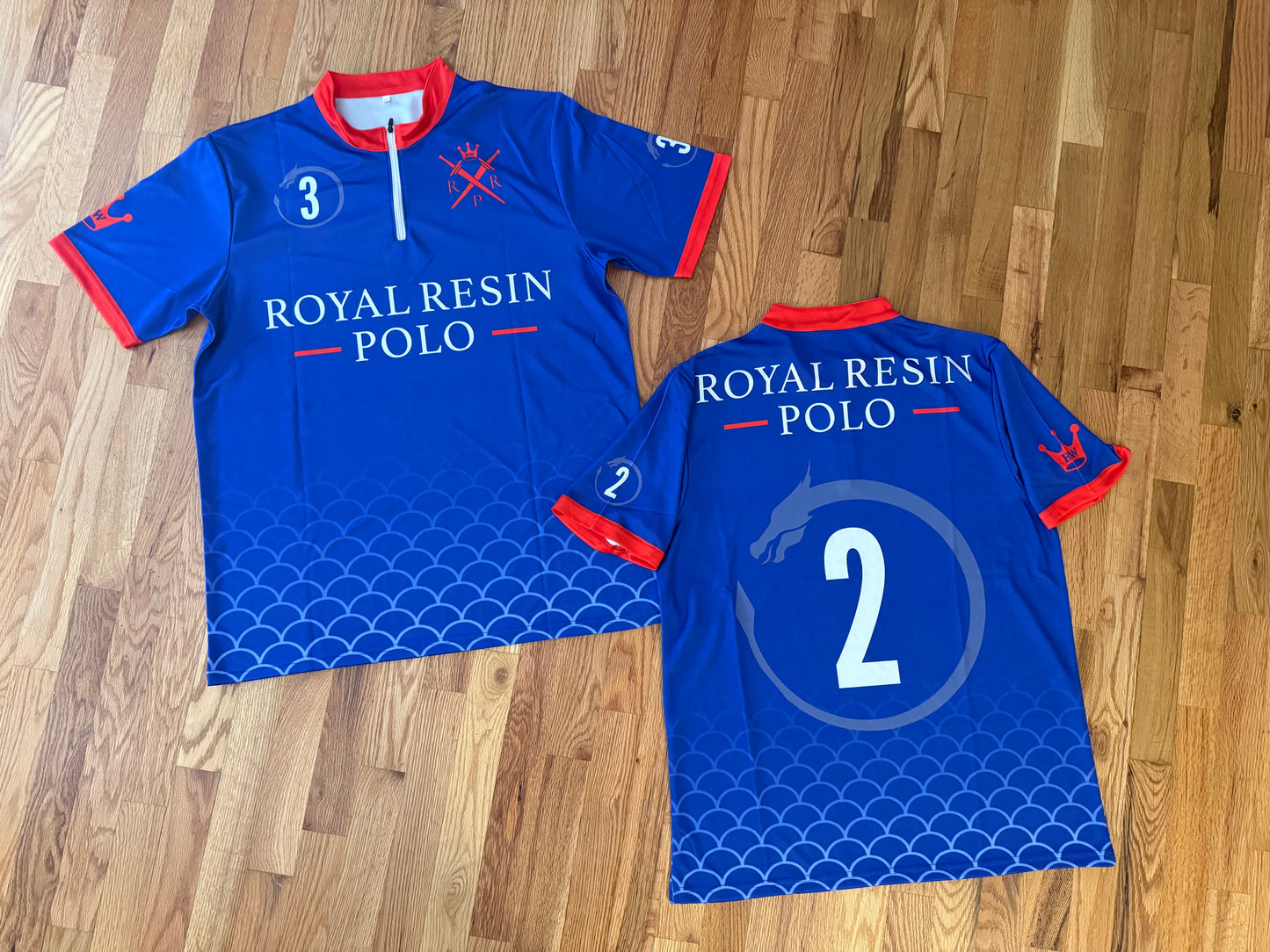 Custom Polo Jerseys (Set of 5)