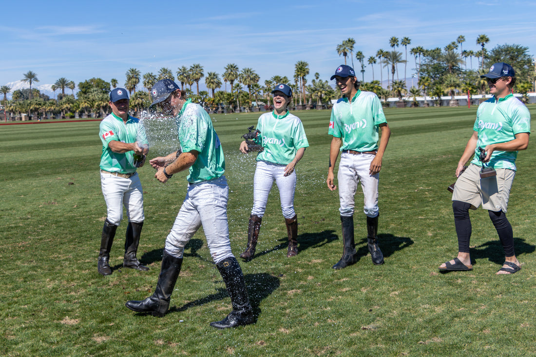 Custom polo jerseys by Kora Apparel at Eldorado Polo Club 2 Goal League