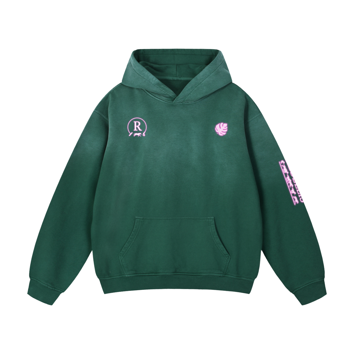 Rebellis x Kora Apparel | Woman - Line - Ball Sunfade Oversized Hoodie