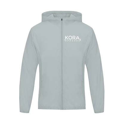 Monstera Soft Hooded Windbreaker