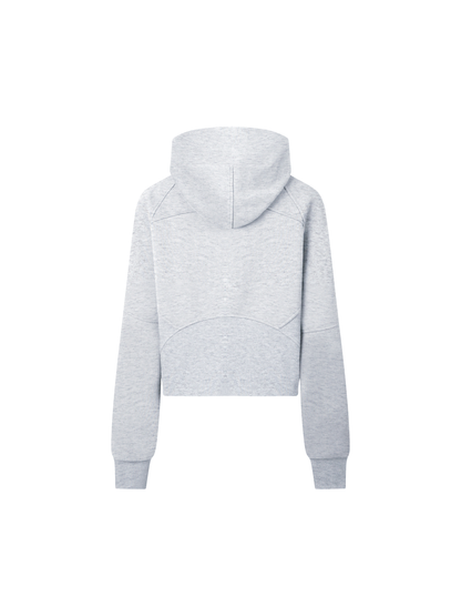 Custom Diver Cropped Half Zip Hoodie