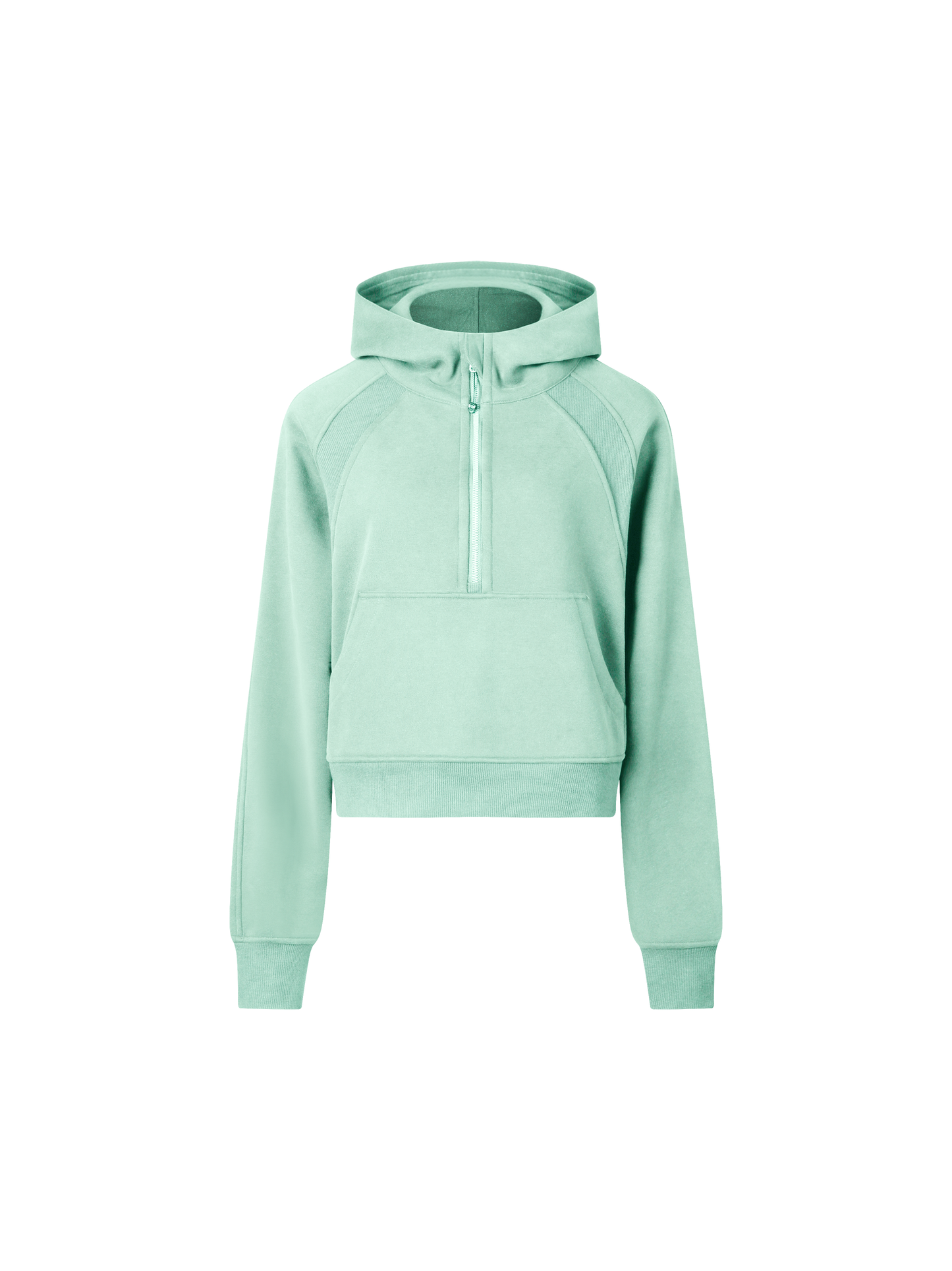 Custom Diver Cropped Half Zip Hoodie