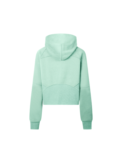 Custom Diver Cropped Half Zip Hoodie