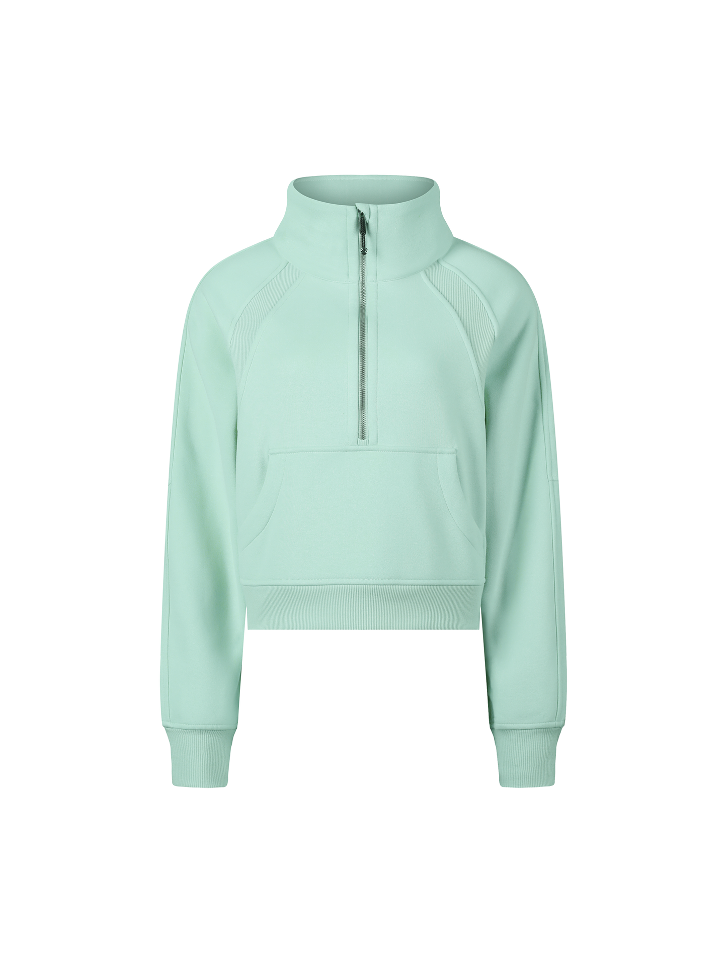 Custom Diver Cropped Half Zip Sweatshirt