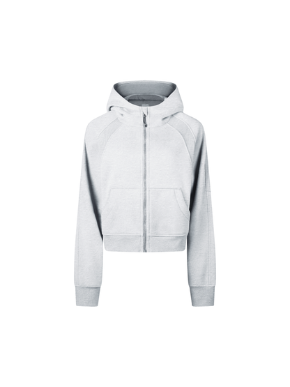 Custom Diver Cropped Full Zip Hoodie