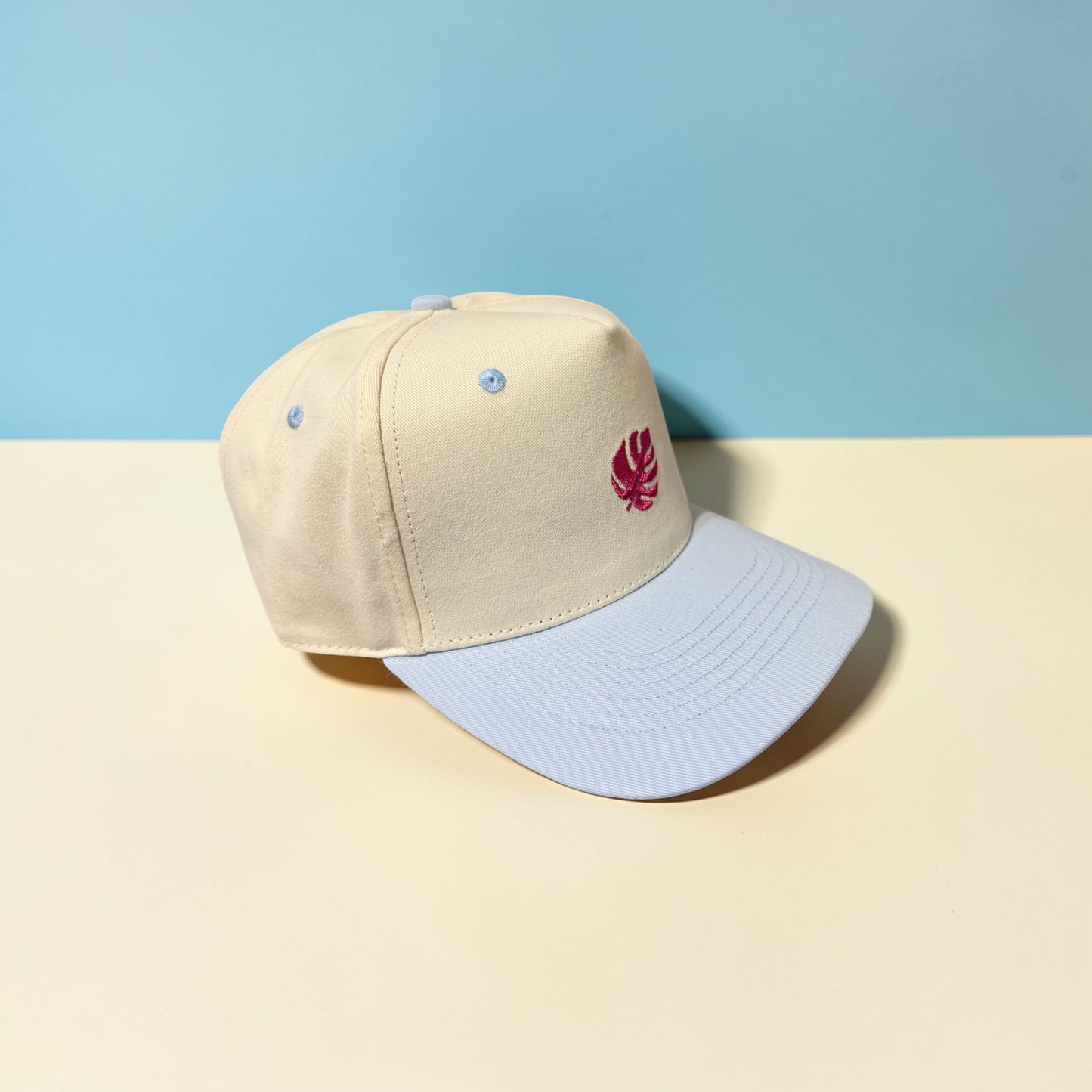 Two-Toned Monstera Cap