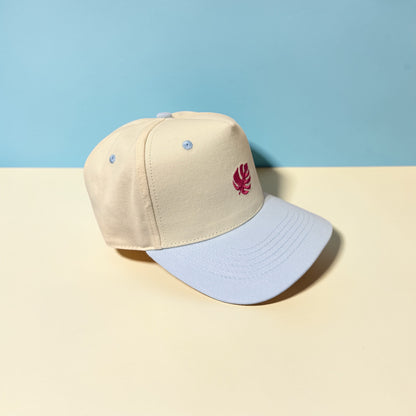 Two-Toned Monstera Cap