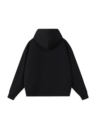 Custom Unisex Heavyweight High Neck Zip-Up Hoodie