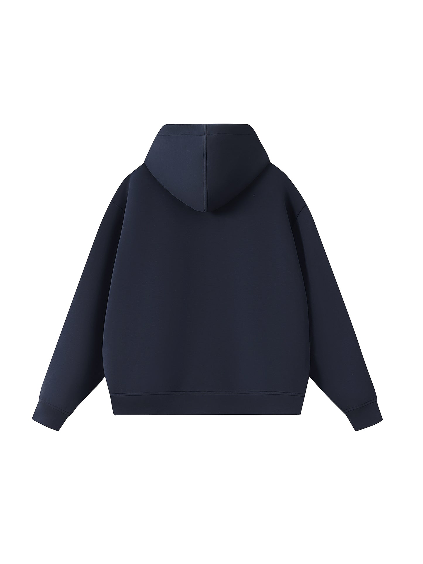 Custom Unisex Heavyweight High Neck Zip-Up Hoodie
