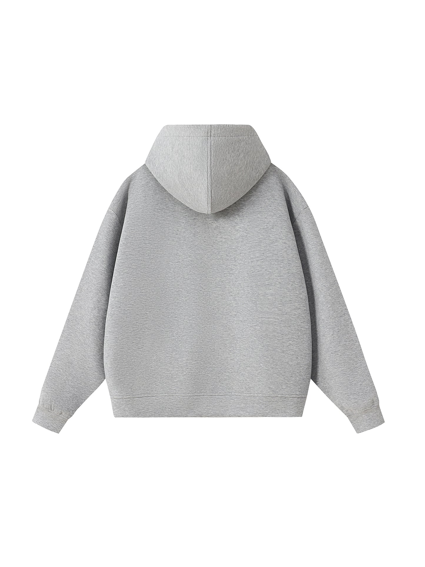 Custom Unisex Heavyweight High Neck Zip-Up Hoodie