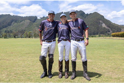 Custom polo jersey set dark colourway in Colombia 