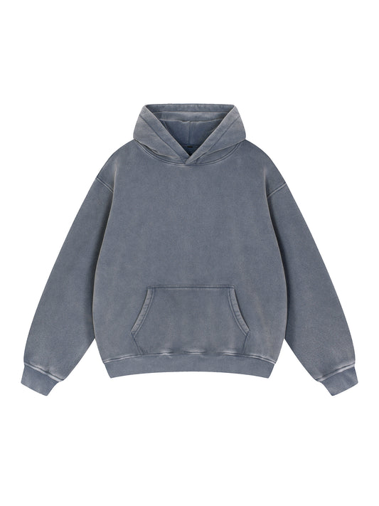 Custom Unisex Snow Wash Fleece Oversize Hoodie