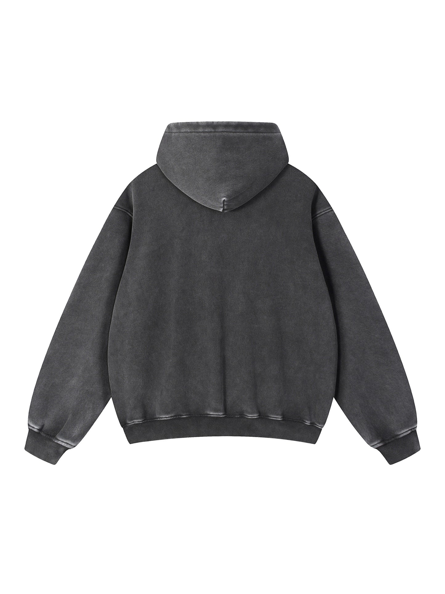 Custom Unisex Snow Wash Fleece Oversize Hoodie