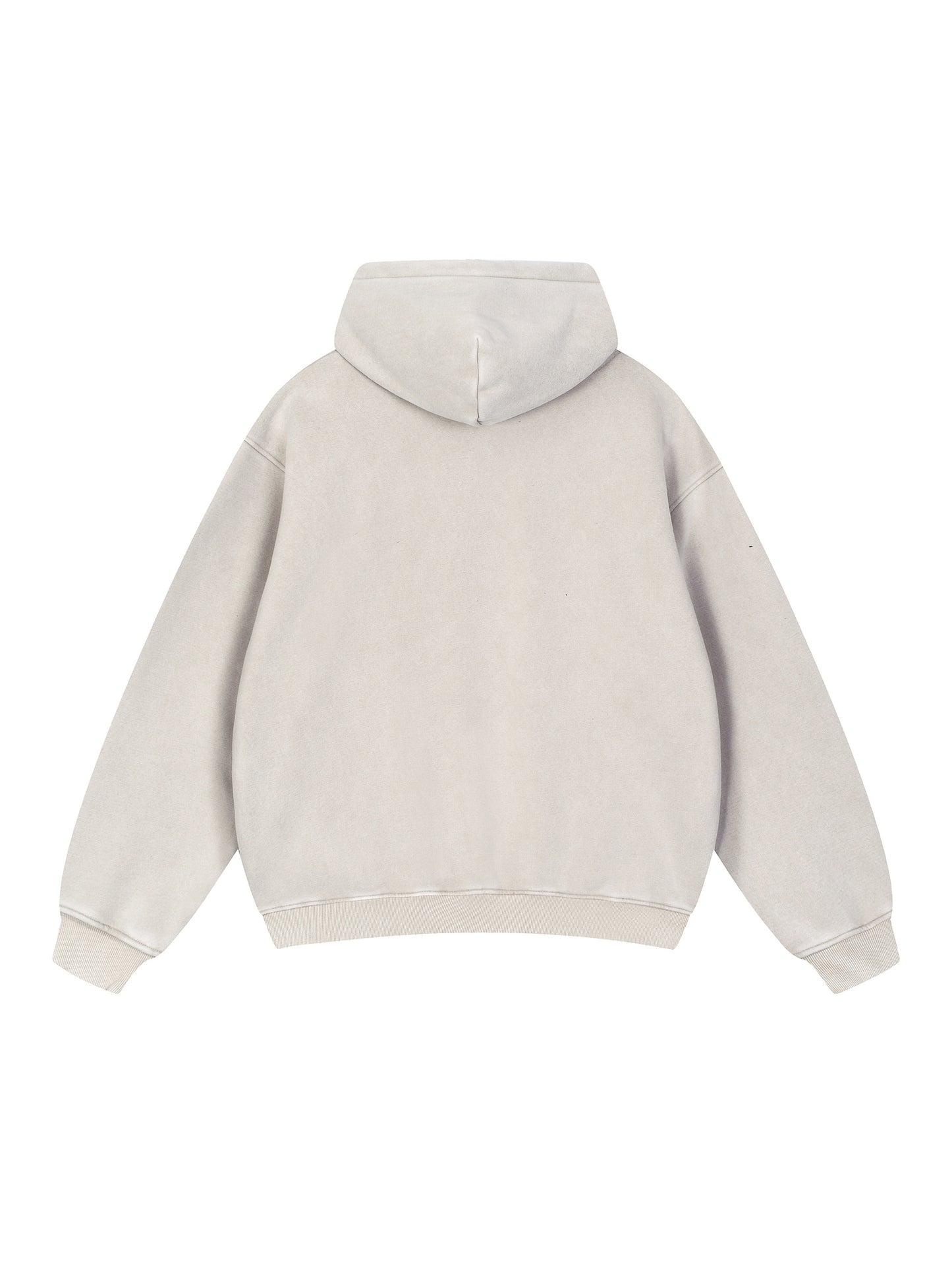 Custom Unisex Snow Wash Fleece Oversize Hoodie