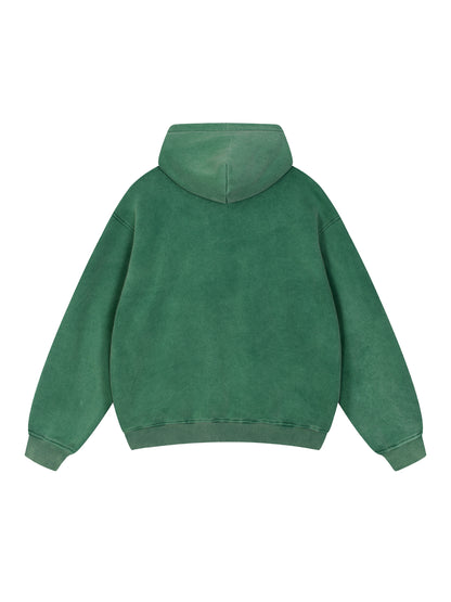 Custom Unisex Snow Wash Fleece Oversize Hoodie