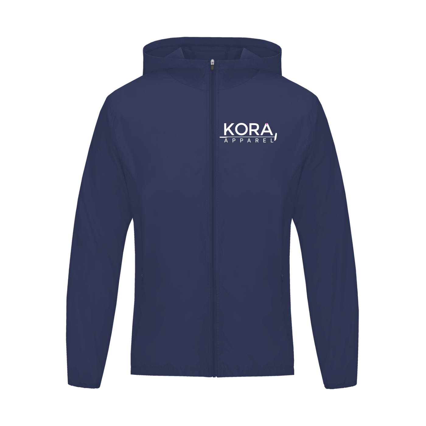Monstera Soft Hooded Windbreaker