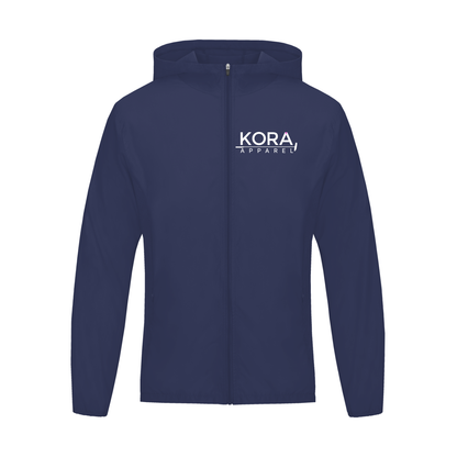 Monstera Soft Hooded Windbreaker