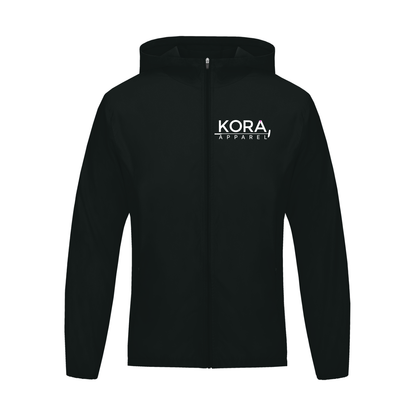 Monstera Soft Hooded Windbreaker