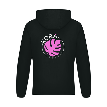 Monstera Soft Hooded Windbreaker