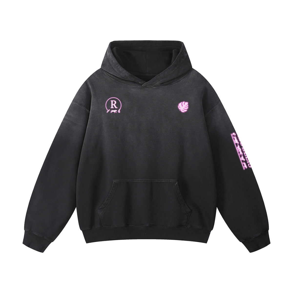 Rebellis x Kora Apparel | Woman - Line - Ball Sunfade Oversized Hoodie