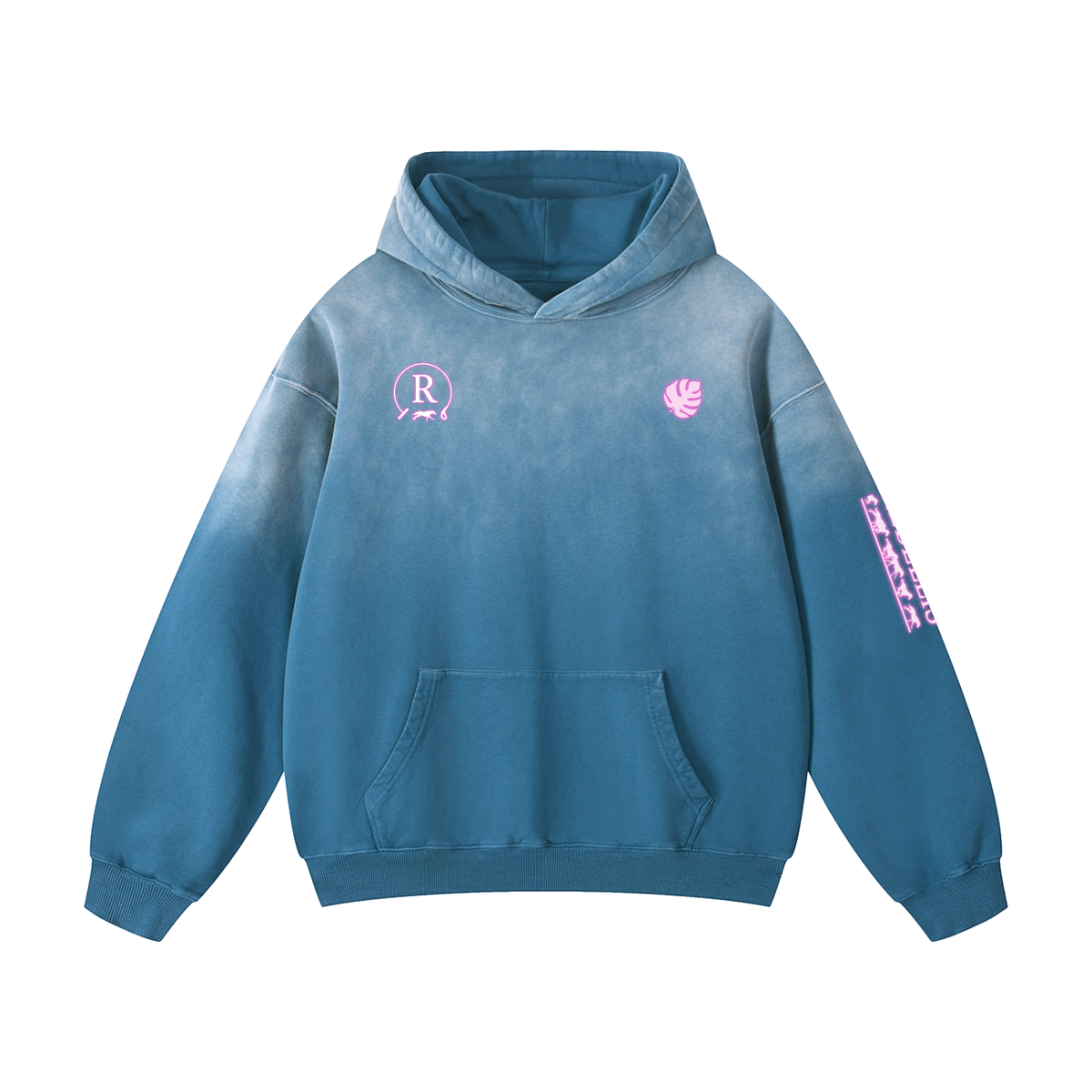 Rebellis x Kora Apparel | Woman - Line - Ball Sunfade Oversized Hoodie