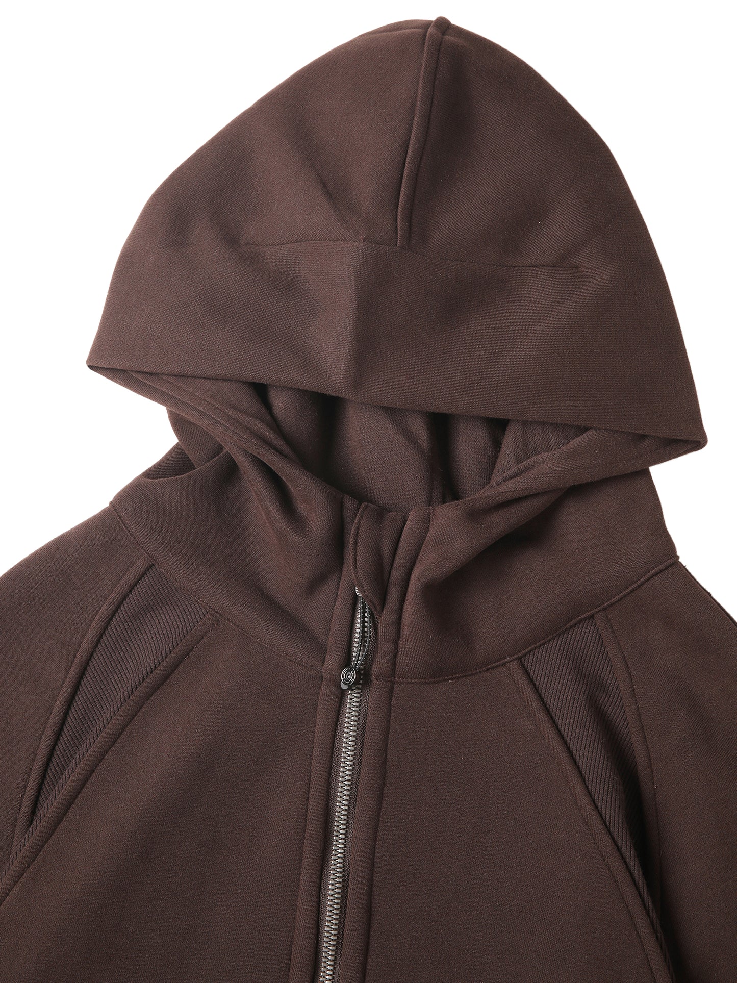 Monstera Diver Cropped Half-Zip Hoodie